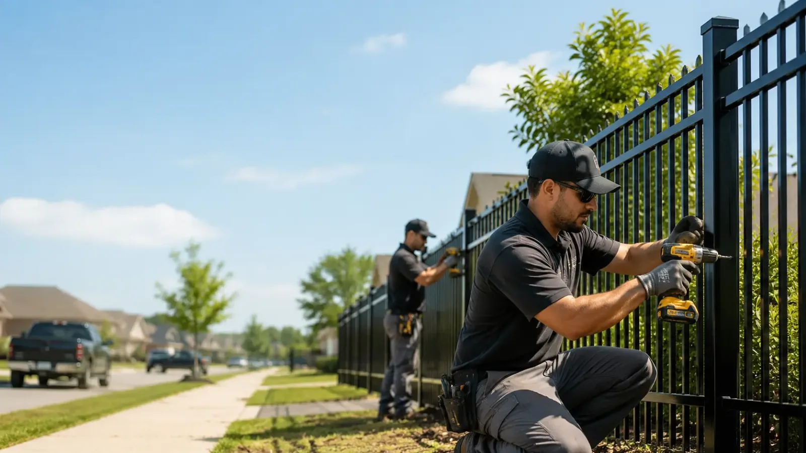 Metal Fence Installation in Brohard, WV